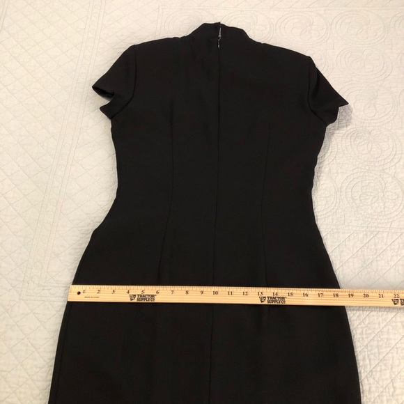 Vintage Cachet cheongsam style black dress. Size 6. - Picture 8 of 9